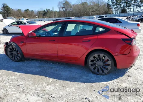2021 Tesla Model 3 z USA, uszkodzony, nr VIN 5YJ3E1EC6MF091953